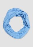 s.Oliver Vrouwen Effen Viscose Blauw Langwerpig sjaal