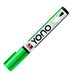 Marabu YONO Marker, 12400102067, sapgroen 067, veelzijdige acrylstift met Japanse wigvormige punt 0,5-5 mm, op waterbasis, lichtecht en waterbestendig, voor bijna alle ondergronden