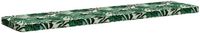 vidaXL - 1-delig - Bankkussen - VUGHT - 100% Polyester - Bladpatroon