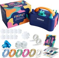 Fissaly Elektrische Ballonnenpomp met Dubbele Vulfunctie & 22 Accessoires - 400W - Diverse Kleuren