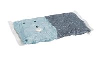 Wenko 52631100 Vacuümzakken reisset, set van 6, ruimtebesparende vacuüm kledingopslag met pomp, polyethyleen, 19 x 31 x 9,5 cm, transparant