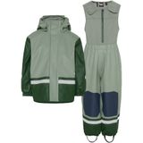 Didriksons Boardman Junior Rain Suit Light Green