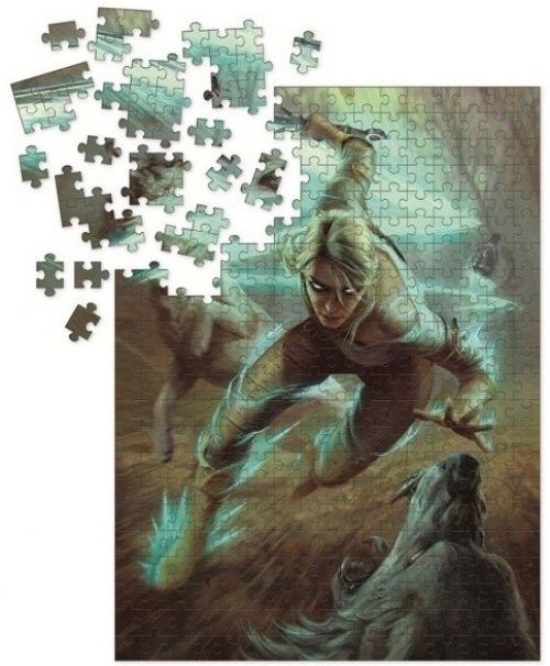 Dark Horse The Witcher 3 Wild Hunt - Ciri and the Wolves Puzzle - Multicolour