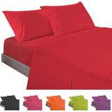 ECOMMERC3 Beddengoedset voor bedden van 90 cm, 3-delig, katoen/polyester