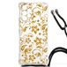B2Ctelecom Samsung Galaxy A53 Case Gouden Bloemen