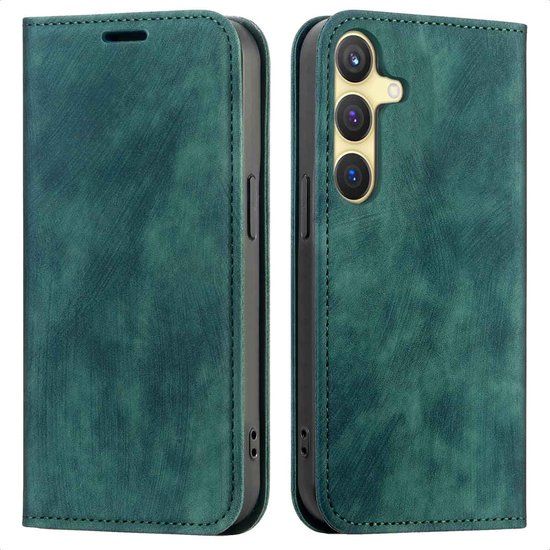imoshion Hoesje - Geschikt voor Samsung Galaxy S24 / S25 - Slim Bookcase - Groen