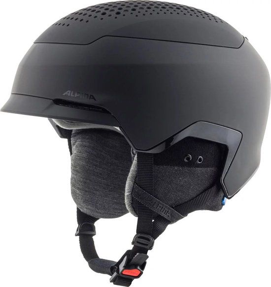 Alpina Banff MIPS Skihelm - Black Matt - 59-63 cm - Unisex
