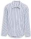 Tom Tailor - Getailleerde popeline overhemdblouse - Maat 36 - white blue poplin stripe