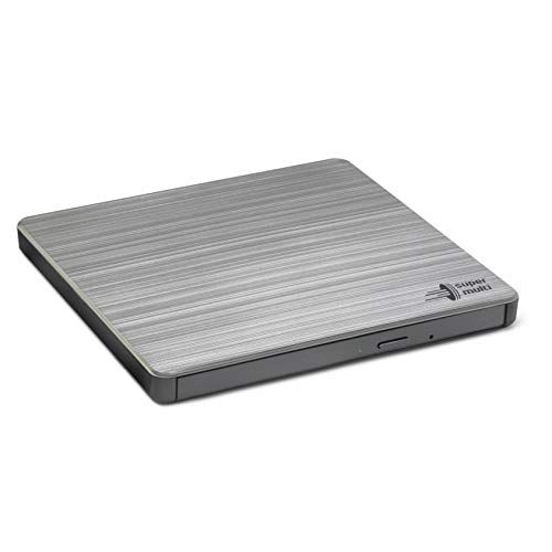 Hitachi-LG Slim Portable DVD-Writer optisch schijfstation DVD±RW Zilver