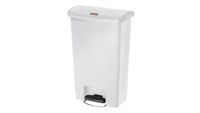 Rubbermaid Slim Jim 50L Pedaalemmer Wit