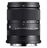 Sigma 18-50mm f/2.8 DC DN Contemporary L-Mount Lens - Black