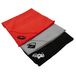 D&W The Motion Corporation DuW Microvezeldoeken, set van 3, rood/grijs/zwart, 40 x 30 cm