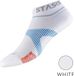 Hana© NeuroSocks Athletic No-Show: small 35-38, wit