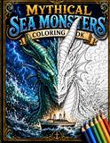 Mythical Sea Monsters Coloring Book