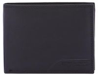 Coveri Portefeuille homme cuir véritable noir bleu marron noir B UNICA 9.5x12.5x2 cm