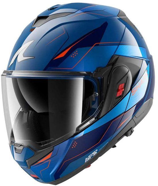 Shark Oxo Mekarium Ece Modulaire Helm Blauw XL