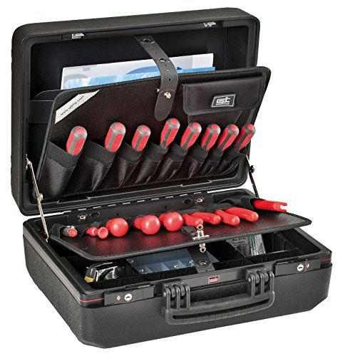 GTLine GT-Line 170 Bomber Werkzeugkoffer mit Taschen in Polyethylen (interne 422 x 327 mm x 185 mm)