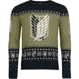 Attack On Titan - Anime Christmas jumper - Rebel Squad - S tot 3XL - voor Mannen - meerkleurig