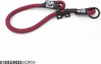 51 Degrees North Wanderful Collar Nylon Rope Burgundy 50-65cmx12mm
