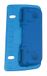 Wedo 67803 zakperforator (kunststof voor het opbergen van 8 cm gaten, 2f ach, met schaal van 12 cm), blauw