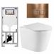 Geberit QeramiQ Dely Toiletset - Blanc mat