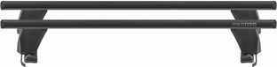 Menabo Delta Black | Porte-bagages de toit pour Audi - A6 (4A/C8) 2018+ - Aluminium - Longueur 137 cm - Capacité de charge 50 kg - Jeu de 2 pièces