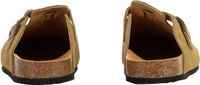 Natural World Sabots en cuir verts 43