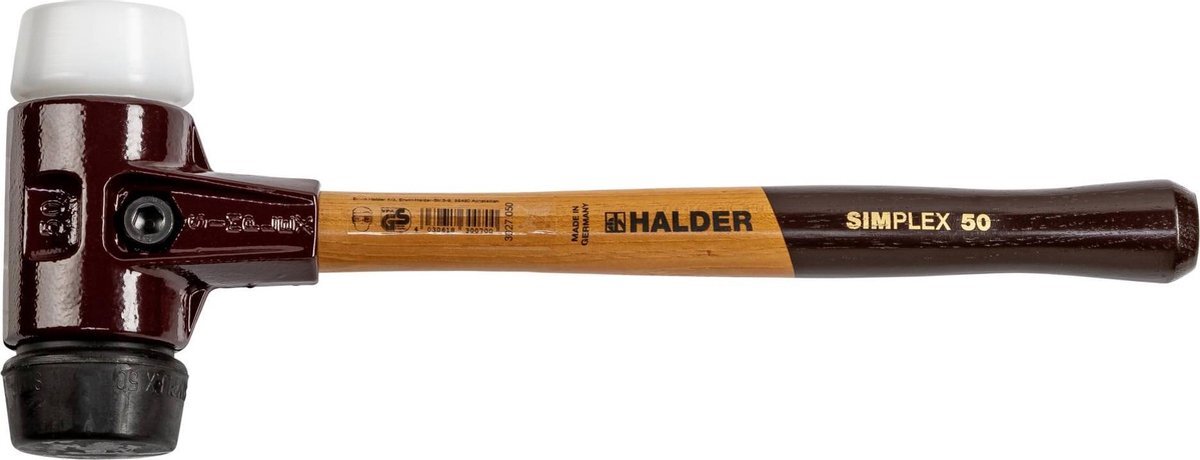 HALDER SIMPLEX-hamer 50 RUBBER/SUPERPL. TE SIMPL