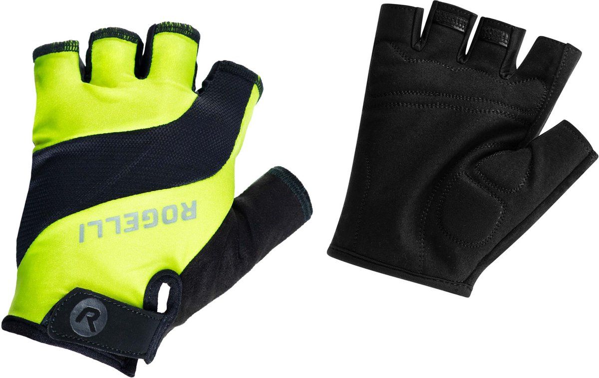 Rogelli Phoenix II - Fietshandschoenen Heren - Geel - Maat S