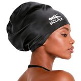 Grote Swim Cap voor Lange Haar Vlechten Dreadlocs Waterdichte Silicone Zwemmen Cap