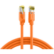 Draka Patchkabel RJ45 Patchkabel Cat.6A S/FTP LSZH, UC900 TM31 orange 0,25m - 1 VPE = 10 Stück