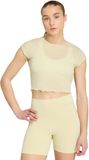 Adidas Performance Motion T-Shirt - Dames - Geel