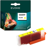 Evoke Compatible Ink for Canon CLI-551XL Yellow 12ml
