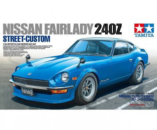 Tamiya Modelbouwpakket Auto - 24367 Nissan Fairlady 240Z Street-Custom - Kunststof - 1:24