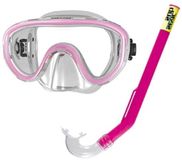 Seac Kinder snorkelset Marina - silicone - roze