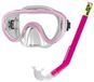 Seac Kinder snorkelset Marina - silicone - roze