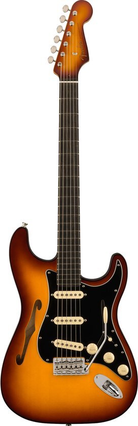 Fender LTD Suona Thinline Stratocaster EB Violin Burst - ST-Style elektrische gitaar