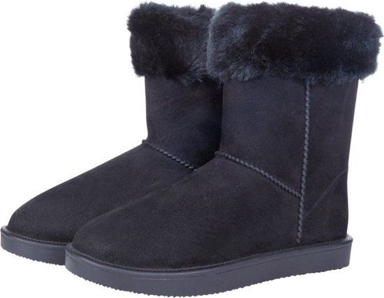 HKM Davos Fur All Weather Boots - Black - Size 38