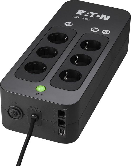 Eaton 3S550D - Interactive UPS - 550VA - Zichtbaar CE markering