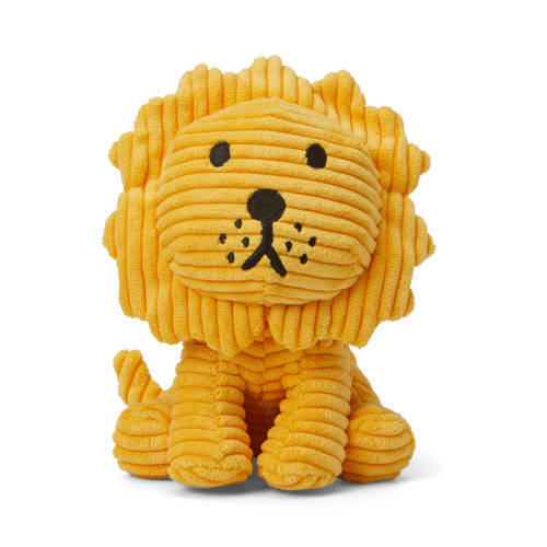 Clementoni Lion Corduroy Yellow - 17 cm - 7'' knuffel 17 cm