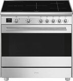 SMEG SCB95CIX - 90 cm Induction Cooker - Stainless Steel - Catalysis