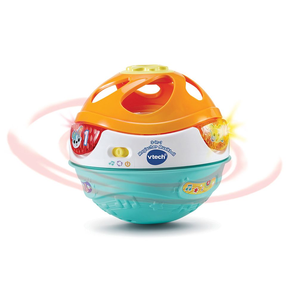VTech Baby 3-in-1 Magischer Musikball - Educatief speelgoed - Meerkleurig