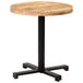 vidaXL Bistrotafel rond Ø70x75 cm ruw mangohout