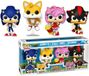 Funko Pop! Sonic The Hedgehog 4-Pack: Sonic with Ring, Tails, Amy & Shadow (Special Edition)