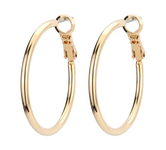 Osira Osira Oorbellen - Dames - Creolen - Goudkleurig - 30mm - 157126/L