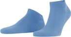 FALKE ClimaWool kort eenkleurig wol lyocell sneakersokken enkelsokken heren blauw - maat 39-40