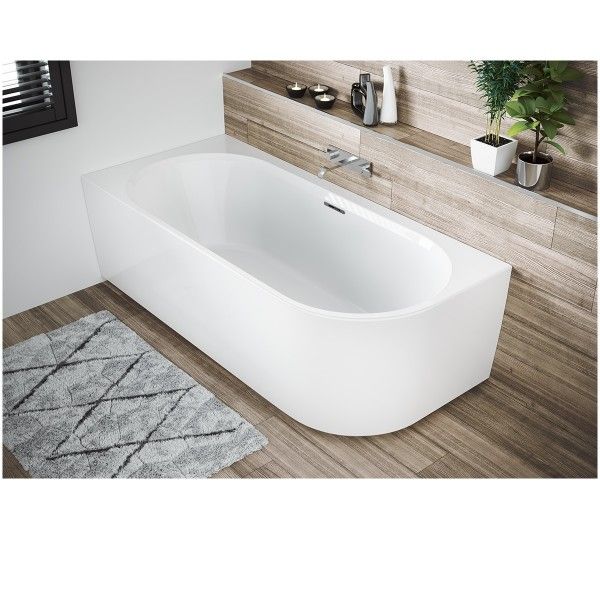 RIHO Hoekbad Desire 1840x840mm Rechte Versie Wit