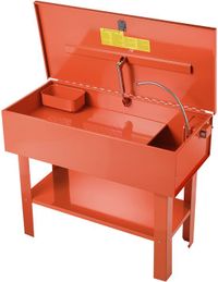 Vevor Onderdelenreiniger, 135 Liter Inhoud, 65 Liter Oplosmiddelcapaciteit, Onderdelenwasbak met Elektrische Pomp voor Wiellagers, Tandwielen, Carburateurs, Debiet Van 3 Liter/Min