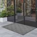 VEVOR Dirt Trapper Mat, 1562 x 914 mm, Deurmat voor Binnen En Buiten, Afveegmat, Deurmat met TPE-Rug, Duurzaam, Wasbaar Entreemat voor Gang, Balkon, Garage, Grijs