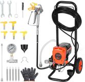 VEVOR Airless Verfspuit met Standaard, 900 W, 3300 psi